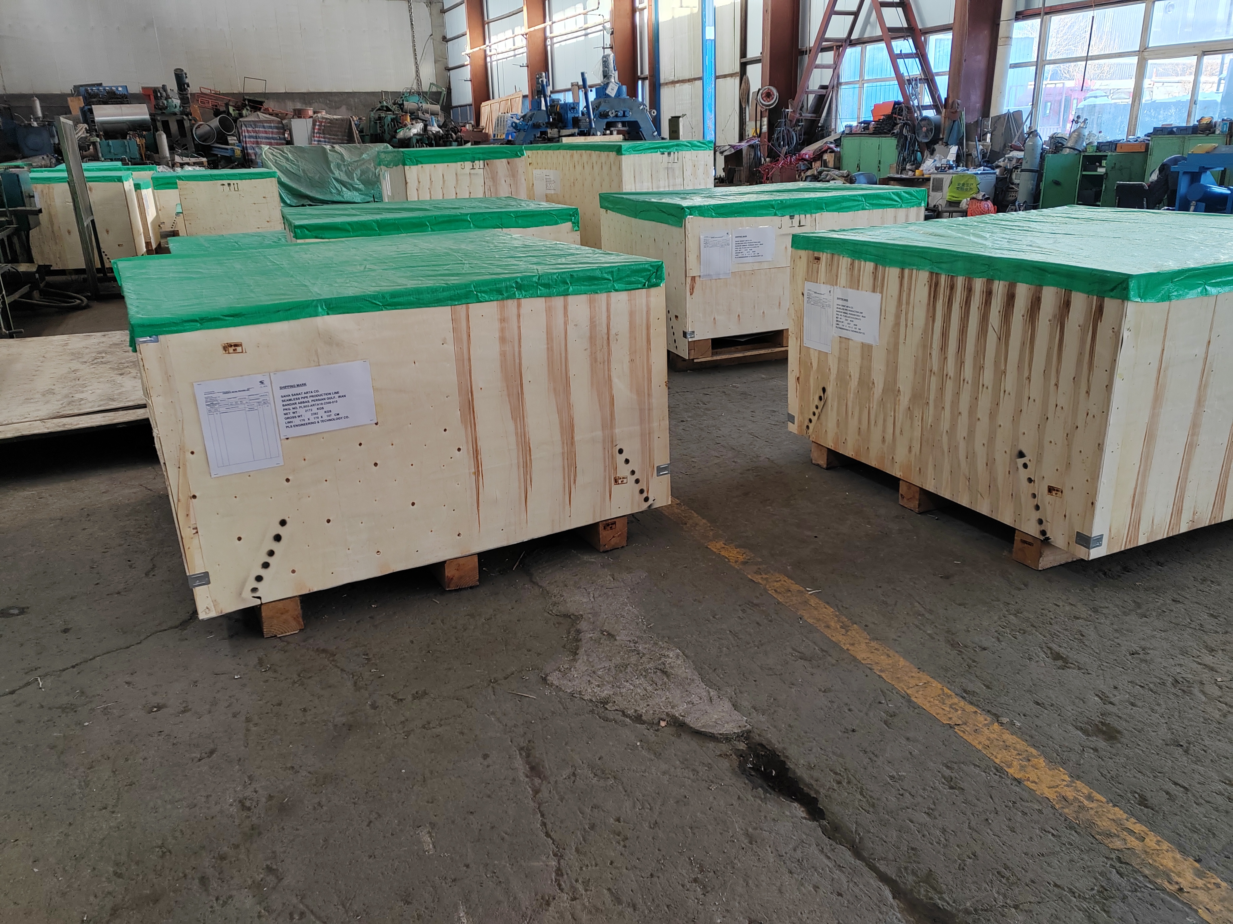 Advanced Seamless Pipe Equipment Export To Iran